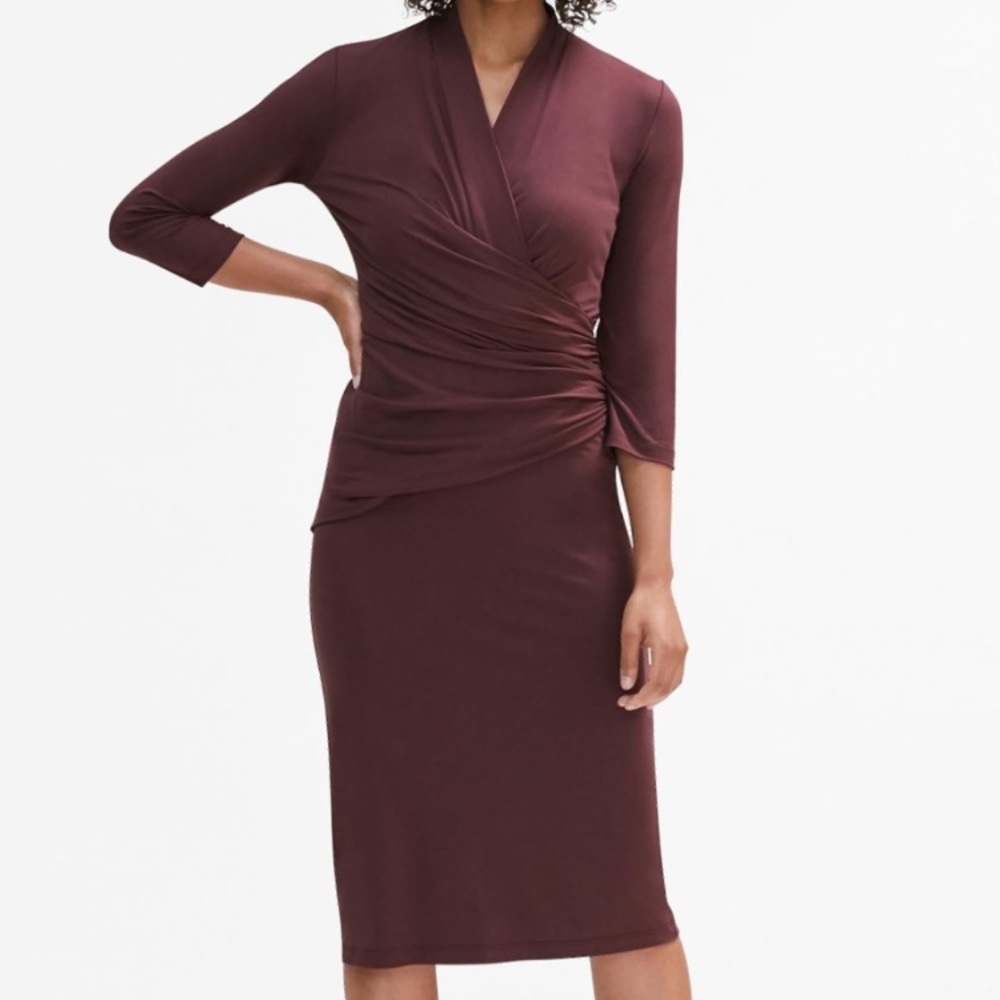 MM Lafleur Casey Dress in Chestnut
